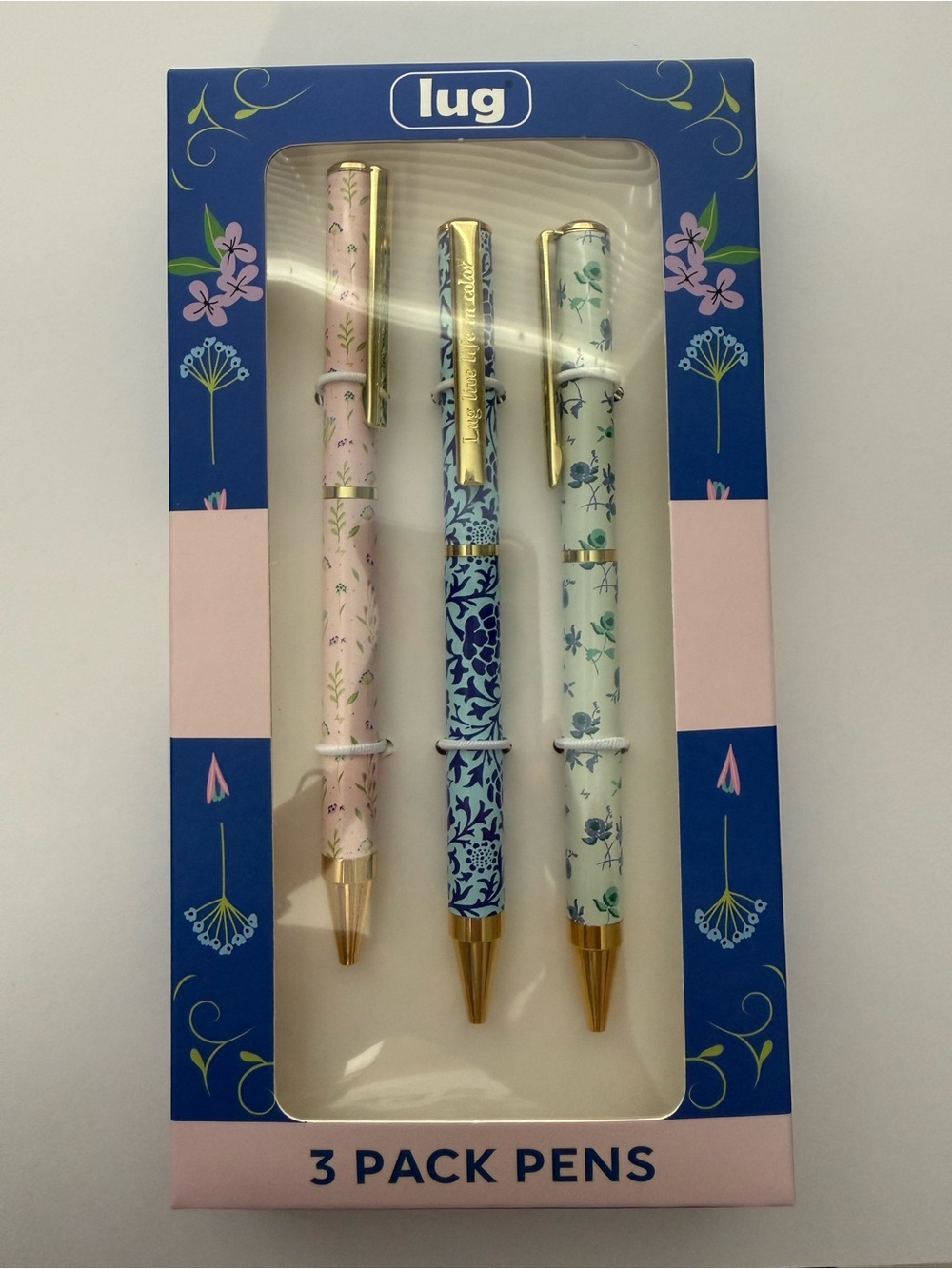 Lug 3-Pack Ballpoint Pens NIB